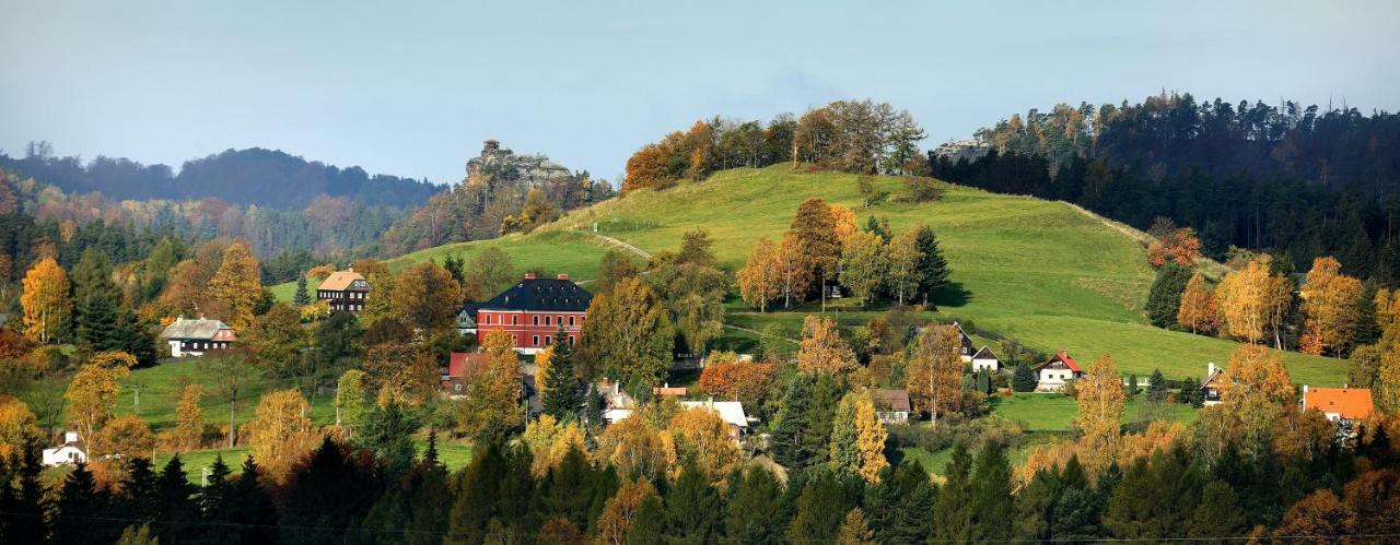 Wellness Hotel Zamecek Jetřichovice 외부 사진