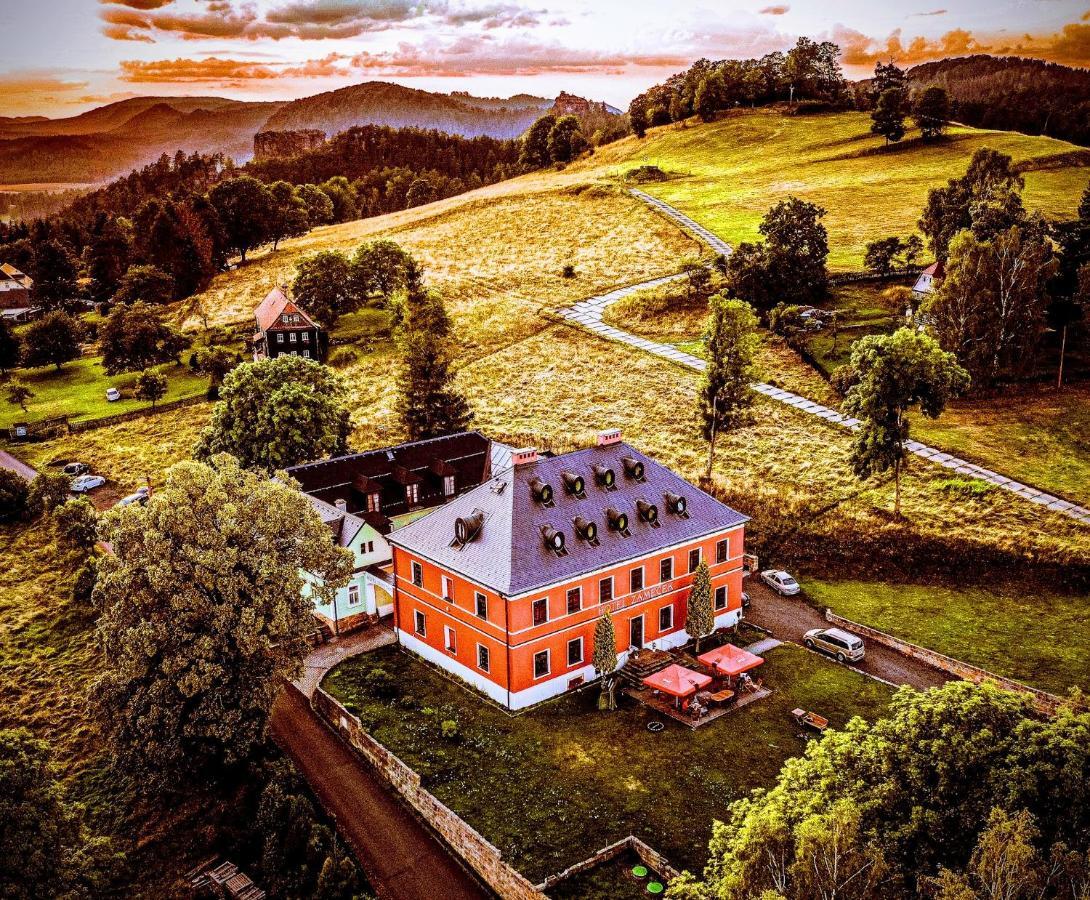 Wellness Hotel Zamecek Jetřichovice 외부 사진